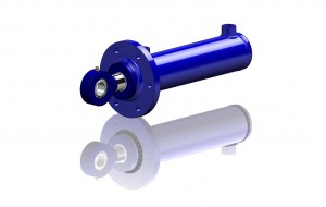Hydraulcylinder med fläns Hydraulcylindrar med fläns