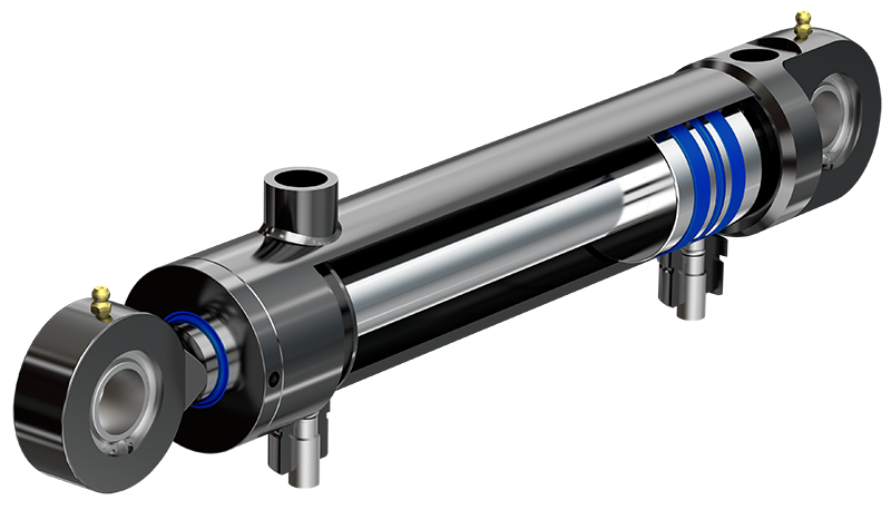 Telescopic cylinders from Melin & Carlsson